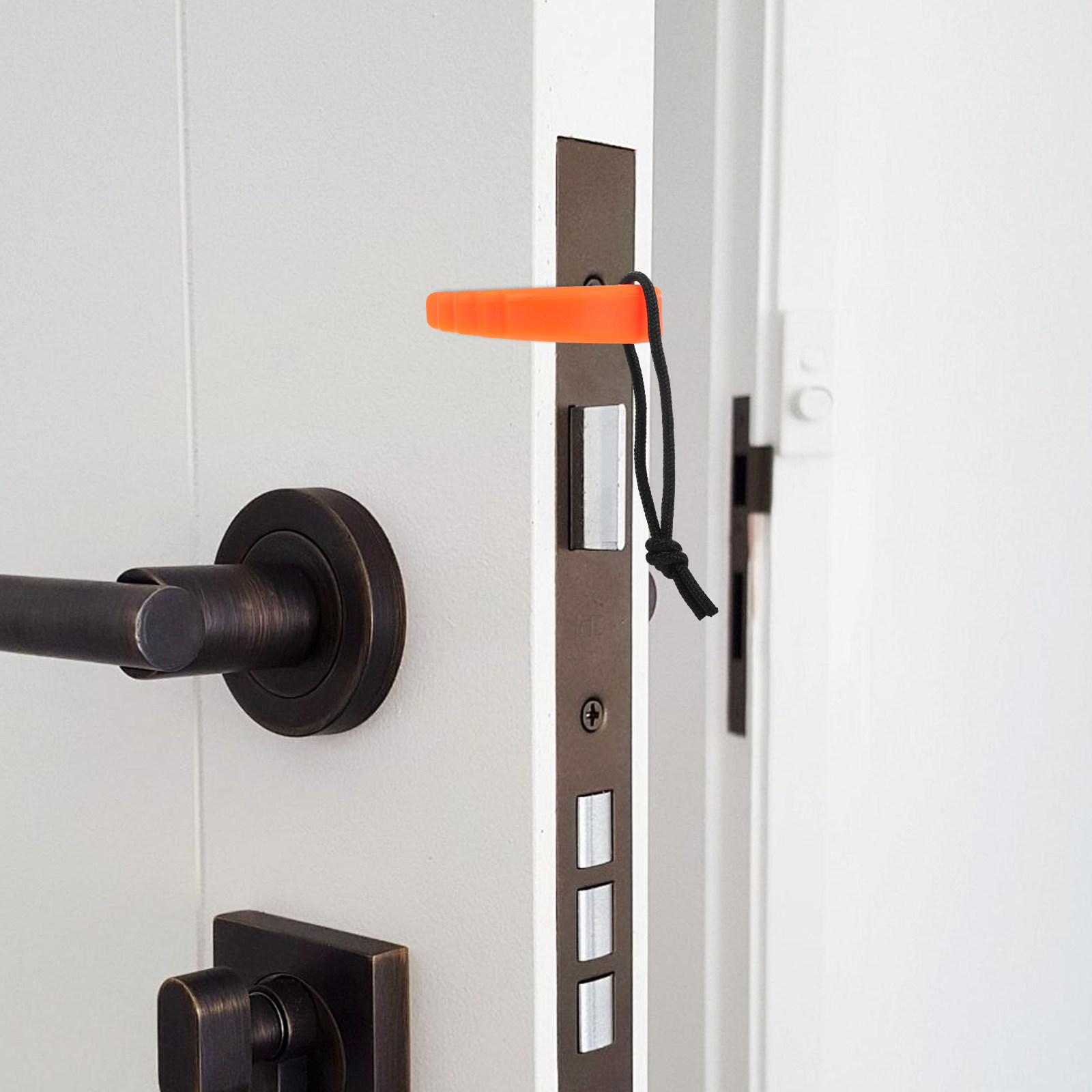 Door Stop Alarm - Taşınabilir Güvenlik Kapı Durdurucu C-Şeklindeki Kama